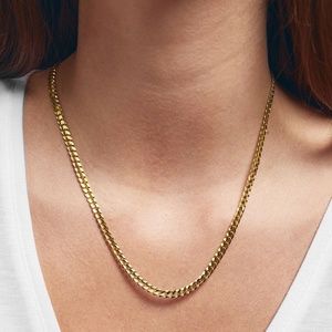 ANINE BING CURB CHAIN NECKLACE - PERFECT CONDITION